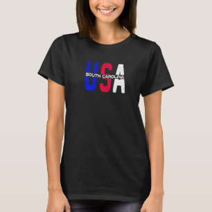South Carolina USA patriottisch en trots ons T-shirt