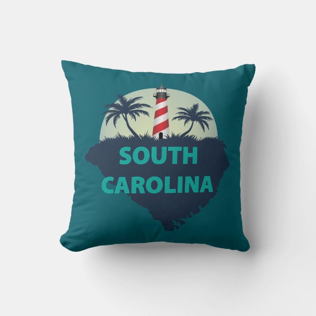 South Carolina, Verenigde Staten Kussen (Voorkant)