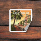 South Carolina Vierkante Sticker