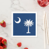 South Carolina Vlag Cocktail servetten (Insitu)