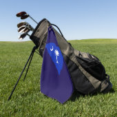 South Carolina Vlag Golf Handdoek (Groen)