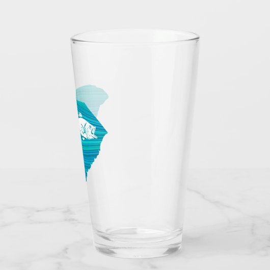 South Carolina Wave Vist Glas (Links)