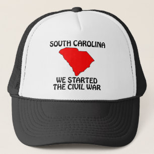 South Carolina - We Startten De Burgeroorlog Trucker Pet