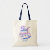 South Carolina Wedding Welcome Bag, State Love Tote Bag (Voorkant)