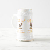 South Carolina wilde vogel van de kalkoen Bierpul (Voorkant links)