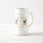 South Carolina wilde vogel van de kalkoen Bierpul (Voorkant rechts)