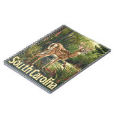 South Carolina witstaarthert Notitieboek (Linkerzijde)