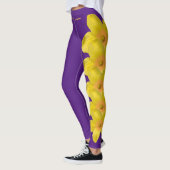 South Carolina Yellow Jessamine Flower Leggings (Links)