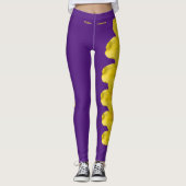 South Carolina Yellow Jessamine Flower Leggings (Voorkant)