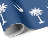 South Carolina's Maan & Palmboom Cadeaupapier (Rol Hoek)