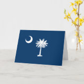 South Carolinian Flag, Flag of South Carolina Kaart (Gele Bloem)