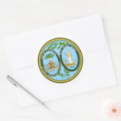 South Carolinian Seal, Zegel van South Carolina (Envelop)