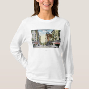 South Center Street Uitzicht van Hotel Mohawk T-shirt
