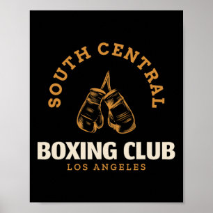 South Central Los Angeles Boxing Club - Boksen Poster