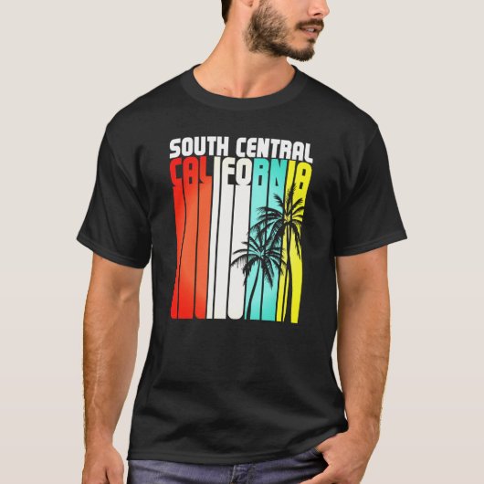 South Central Los Angeles Street LA Slauson Crensh T-shirt (Voorkant)