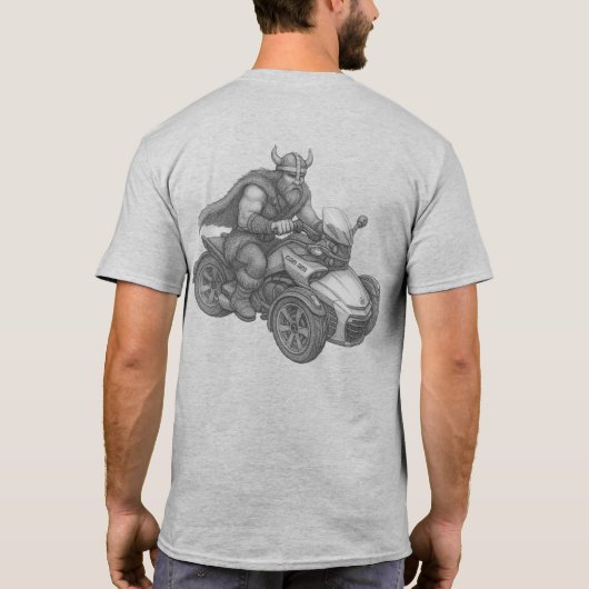 South Central Minnesota Chapter - Spyder Viking T-shirt (Achterkant)