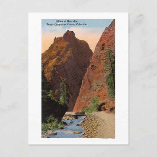 South Cheyenne Canyon Briefkaart (Voorkant)