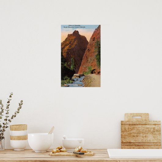 South Cheyenne Canyon Poster (Keuken)