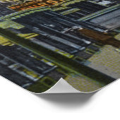 South Clinton Ave. naar Main St. 1924 Poster (Hoek)