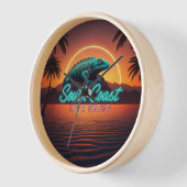 South Coast Live Radio Muur Klok (Hoek)