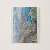 South Coast of Guernsey from the Cribiere, 1862 (w Legpuzzel (Verticaal)