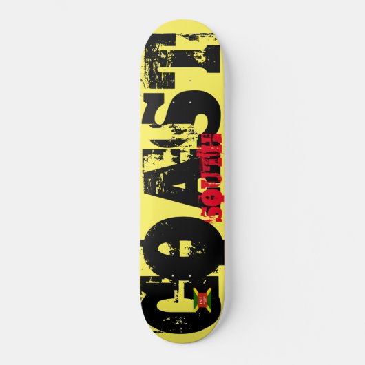 SOUTH COAST SKATEBOARDS / JMT USA Skateboard (Voorkant)