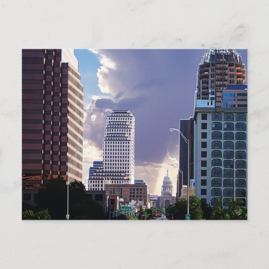 South Congress Ave Downtown, Austin, TX Briefkaart (Voorkant)