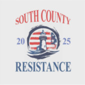 South County Resistance sticker (Voorkant)