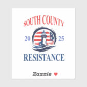 South County Resistance sticker (Vel)