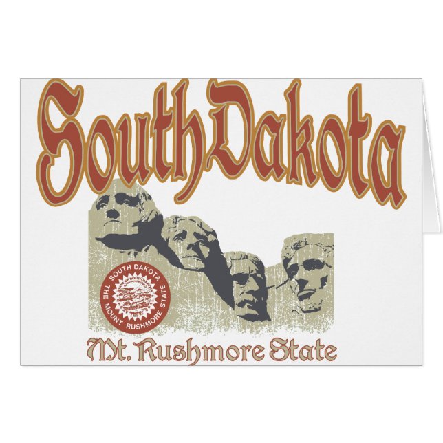 South Dakota (Voorkant Horizontaal)