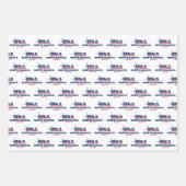 South Dakota, 50 staten, Liberty Bell Inpakpapier Vel (Voorkant)