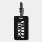 South Dakota Bagagelabel (Voorkant verticaal)