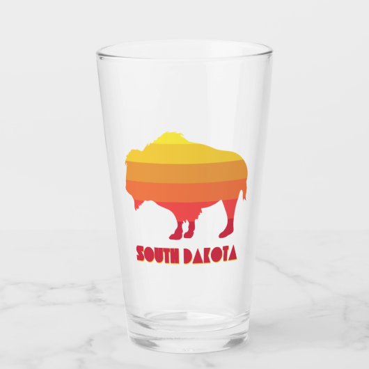 South Dakota Bison Glas (Voorkant)
