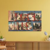 South Dakota - Black Hills - Mt. Rushmore Canvas Afdruk (Insitu (Woonkamer))