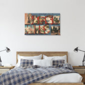 South Dakota - Black Hills - Mt. Rushmore Canvas Afdruk (Insitu (Slaapkamer))