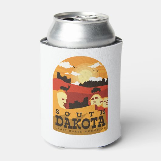 South Dakota Blikjeskoeler (Blikje Voorkant)
