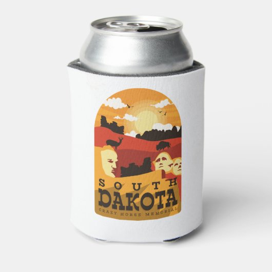 South Dakota Blikjeskoeler (Blikje Achterkant)