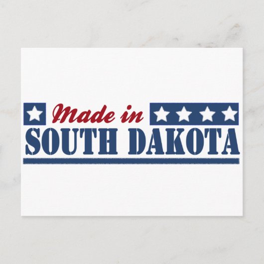 South Dakota Briefkaart (Voorkant)