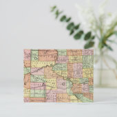 South Dakota Briefkaart (Staand voorkant)