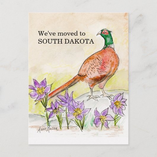 South Dakota Briefkaart (Voorkant)