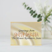 South Dakota Briefkaart (Staand voorkant)
