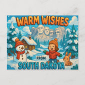 SOUTH DAKOTA BRIEFKAART (Voorkant)