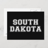 South Dakota Briefkaart (Voorkant / Achterkant)