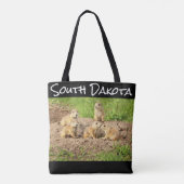 South Dakota Buffalo-Prairie Dog Tas (Achterkant)