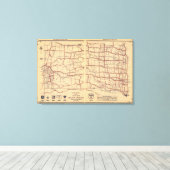 South Dakota Canvas Afdruk (Insitu (Houten vloer))