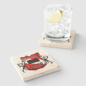 South Dakota Diver Stenen Onderzetter (Zijkant)