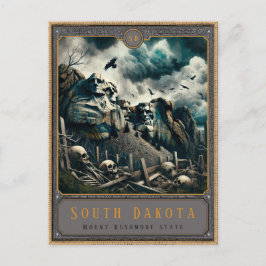 South Dakota | Gotische kunst Briefkaart