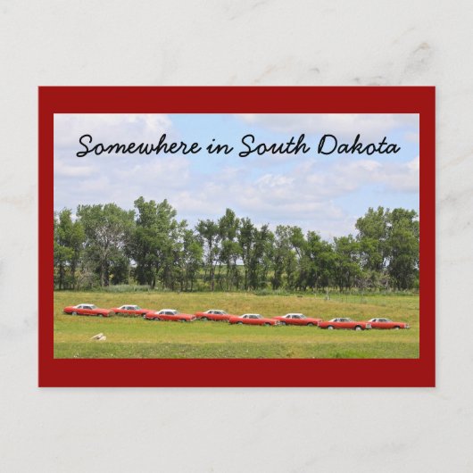 South Dakota Highway 212 Briefkaart (Voorkant)