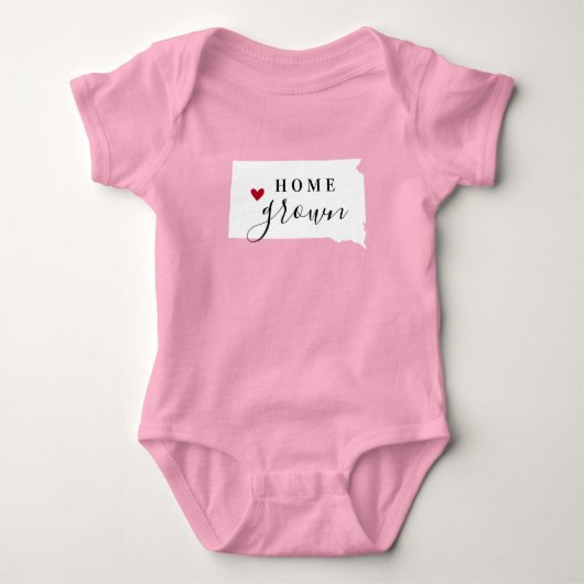 South Dakota Home Grown State T-shirt (Voorkant)
