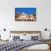 South Dakota, Keystone, Mount Rushmore Canvas Afdruk (Insitu (Slaapkamer))